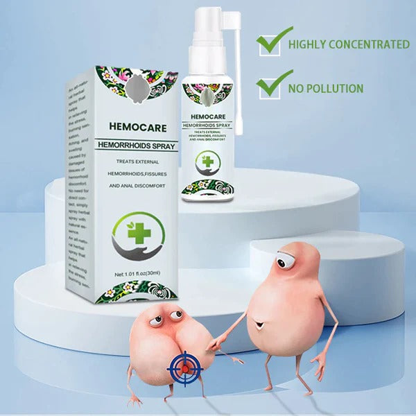 Herbal Piles & Fissure Pain Relief Hemorrhoids Spray