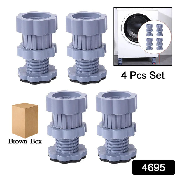 TravoShop™️ Washing Machine Adjustable Height Footpads (Pack of 4)