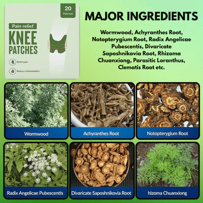 Travo™ – Herbal Knee Patch for Instant & Long-Lasting Relief (Pack of 10)