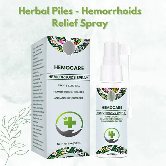 Herbal Piles & Fissure Pain Relief Hemorrhoids Spray