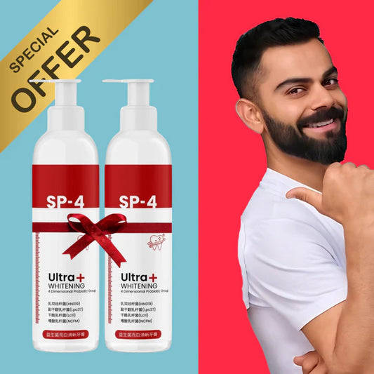 Whitening Toothpaste instant results (Pack of 2)